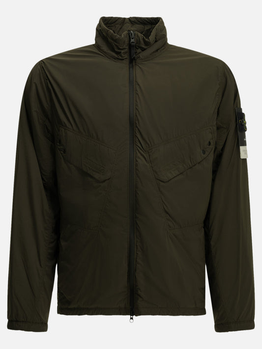 Quilted & Utility Jackets Logo  Green - Stone Island Men | PDP | VIETTI Online Store 
