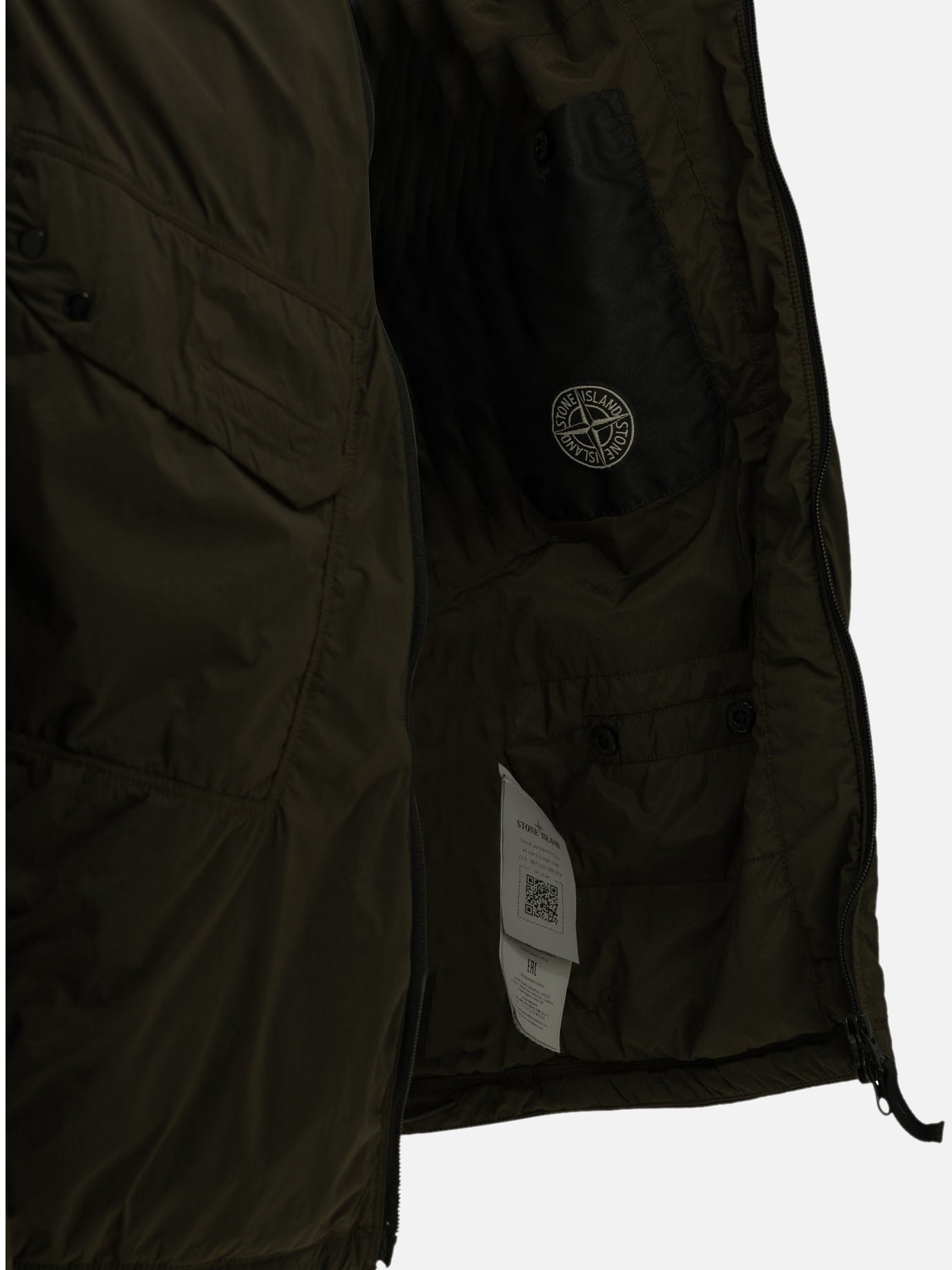 Quilted & Utility Jackets Logo  Green - Stone Island Men | PDP | VIETTI Online Store | Zoom-Modal_4
