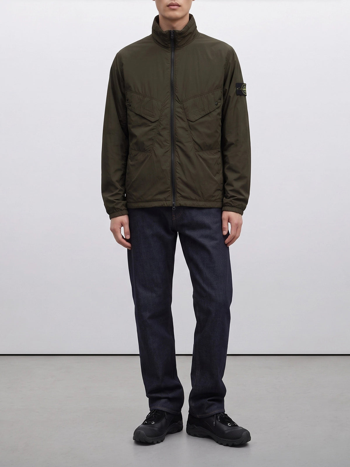 Stone Island "Ultralight Nylon" Padded Jacket Green - VIETTI