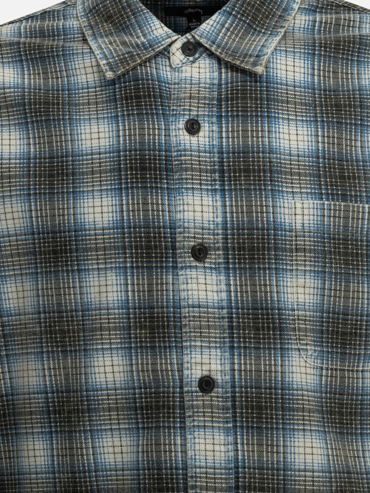 Stüssy "Dax" Casual Shirt Blue - VIETTI