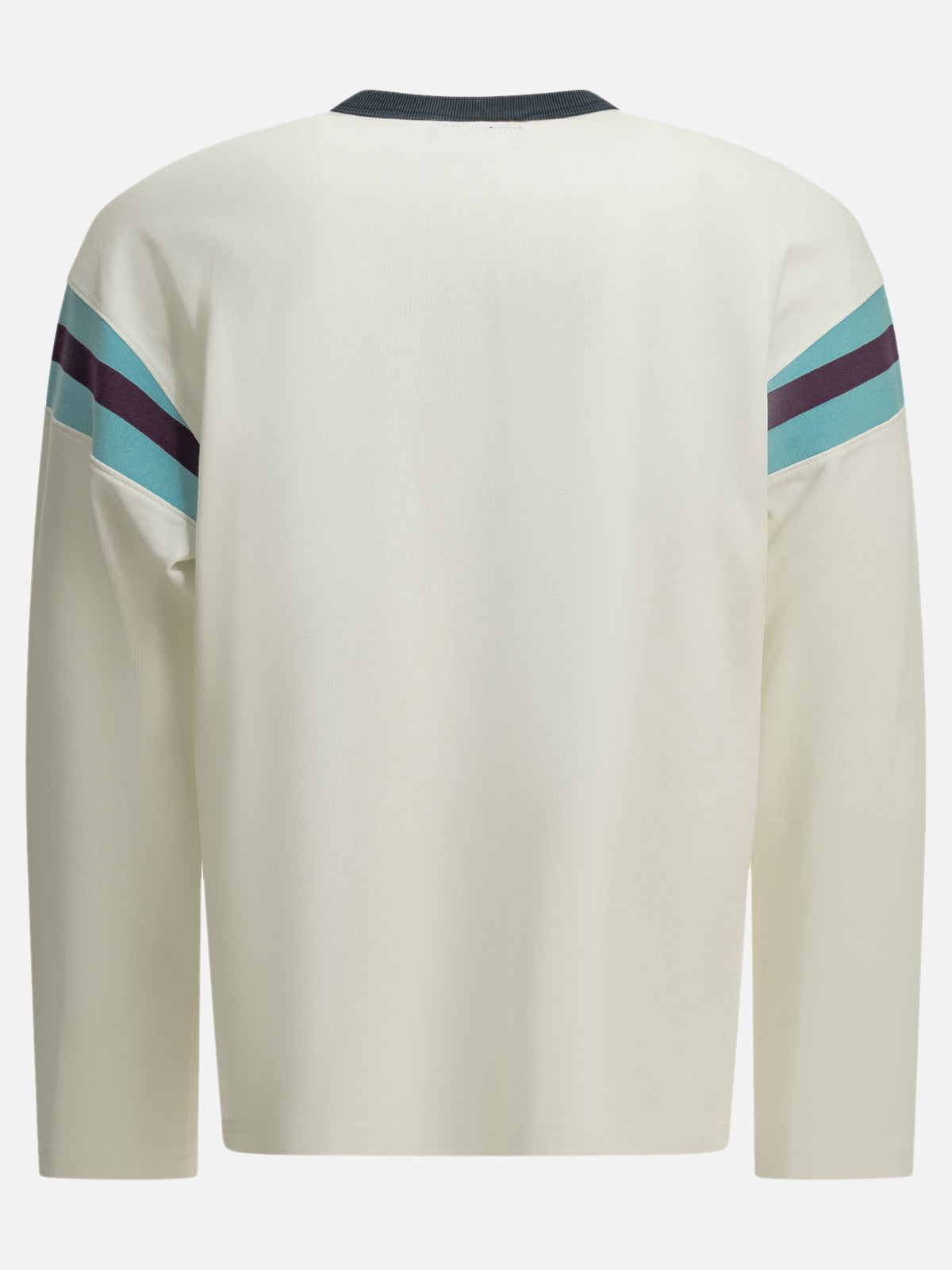 Stüssy "Ringer" Crew-Neck T-Shirt White

