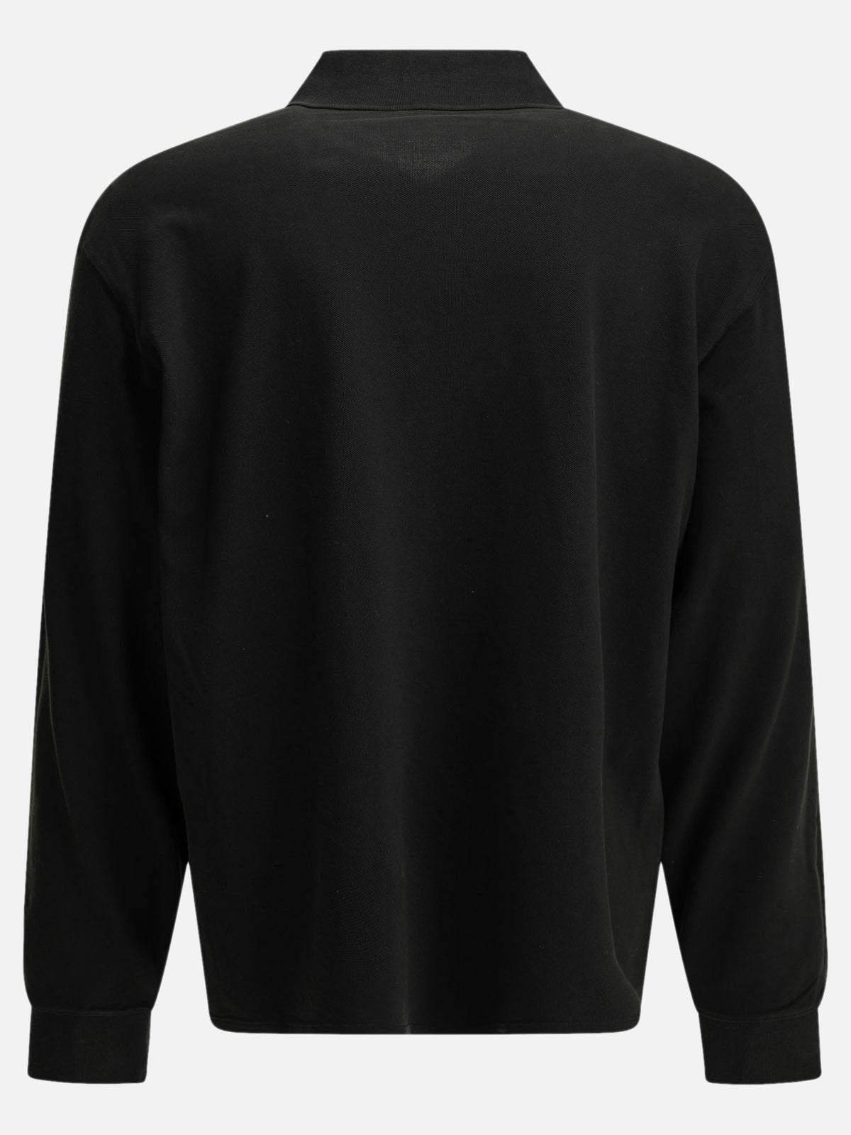 Stüssy Button-down polo shirt with logo Black - VIETTI