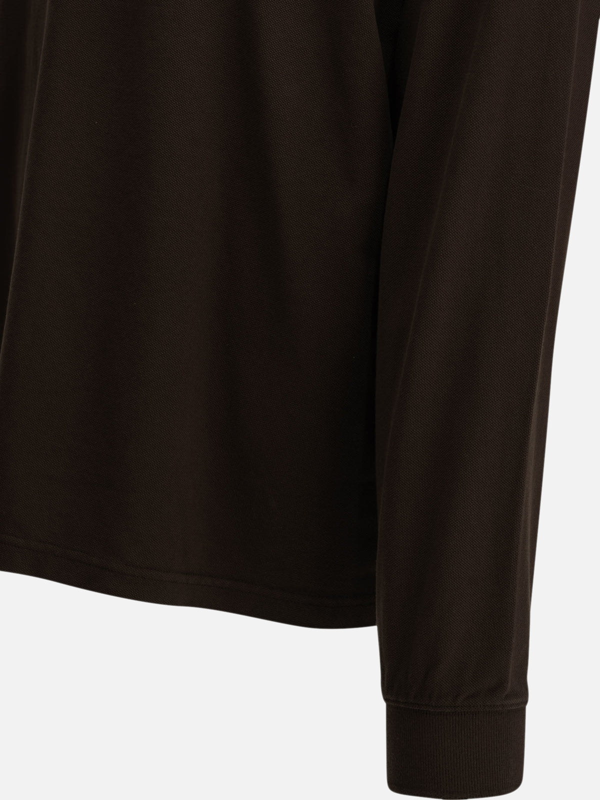 Stüssy Button-down polo shirt with logo Brown - VIETTI