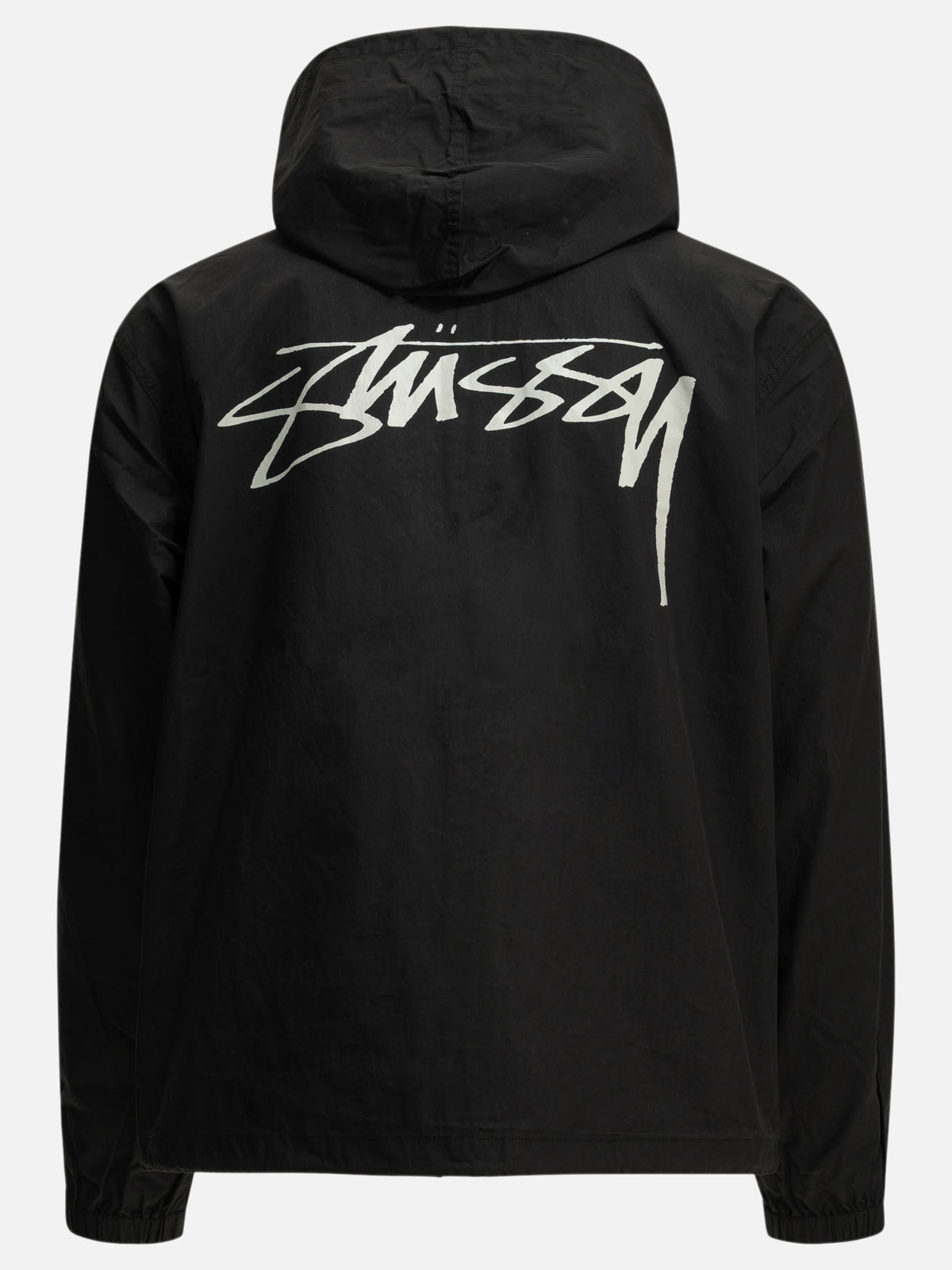 Stüssy Windbreaker with logo Black

