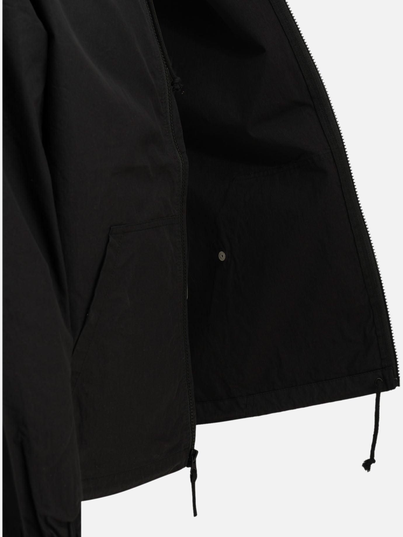 Stüssy Windbreaker with logo 115951 Black - Men | VIETTI