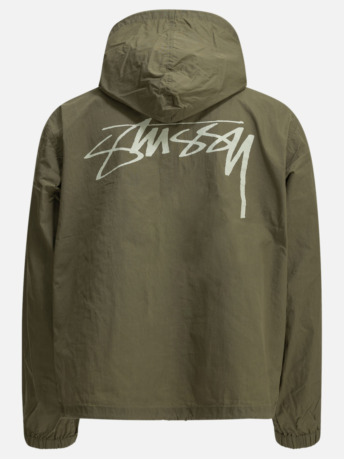 Stüssy Windbreaker with logo Green - VIETTI