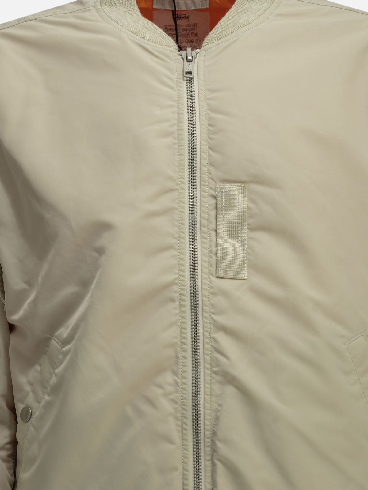 Stüssy "MA-1" Bomber Jacket Beige

