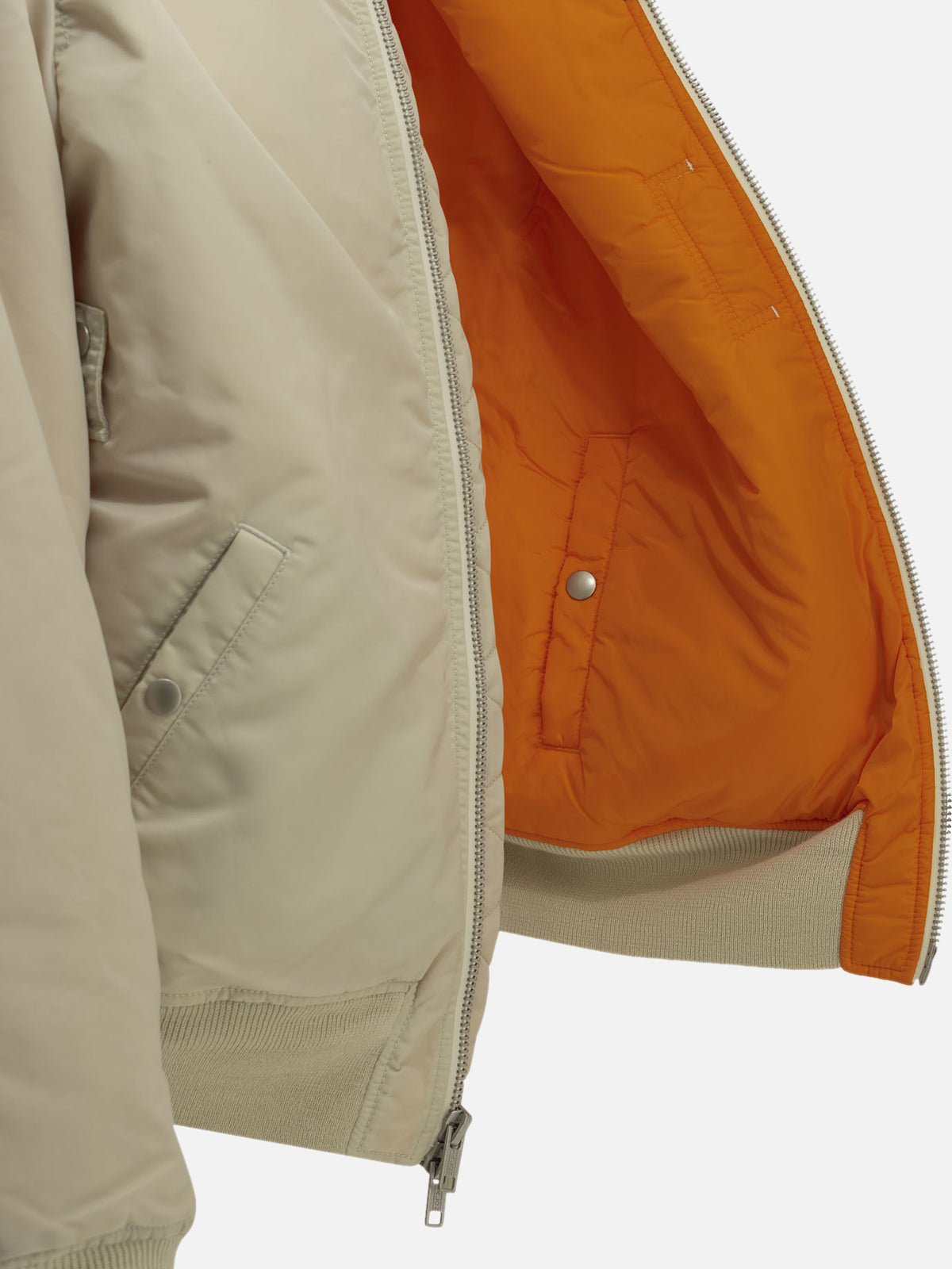 Stüssy "MA-1" Bomber Jacket Beige

