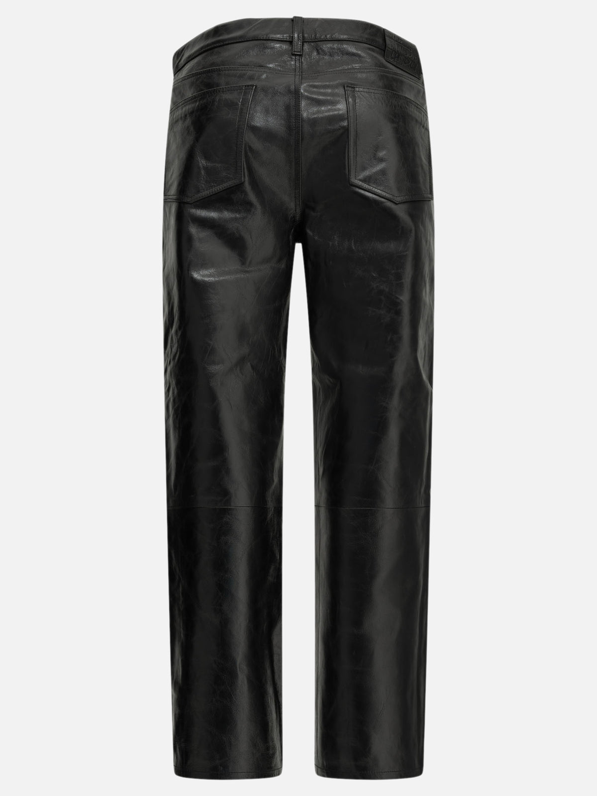Stüssy Pantaloni casual in pelle Nero - VIETTI