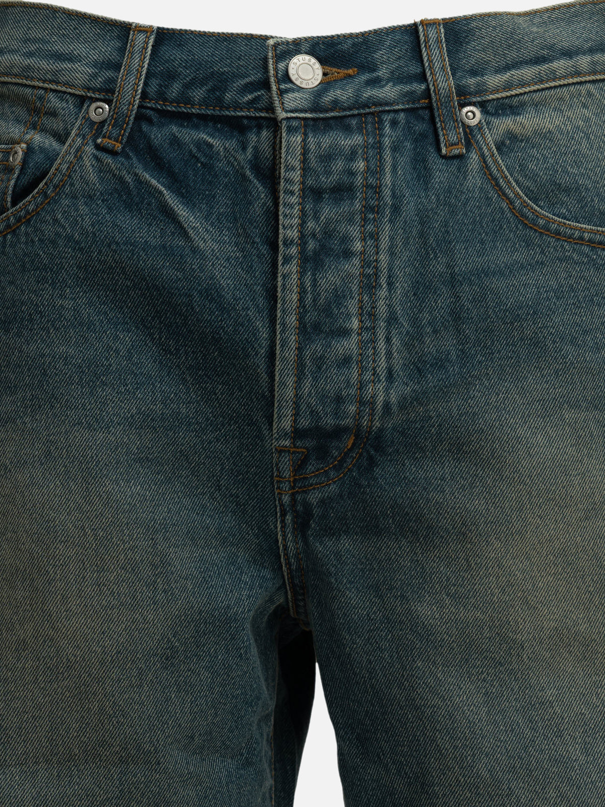 Stüssy "New Classic" Straight-Leg Jeans Blue - VIETTI