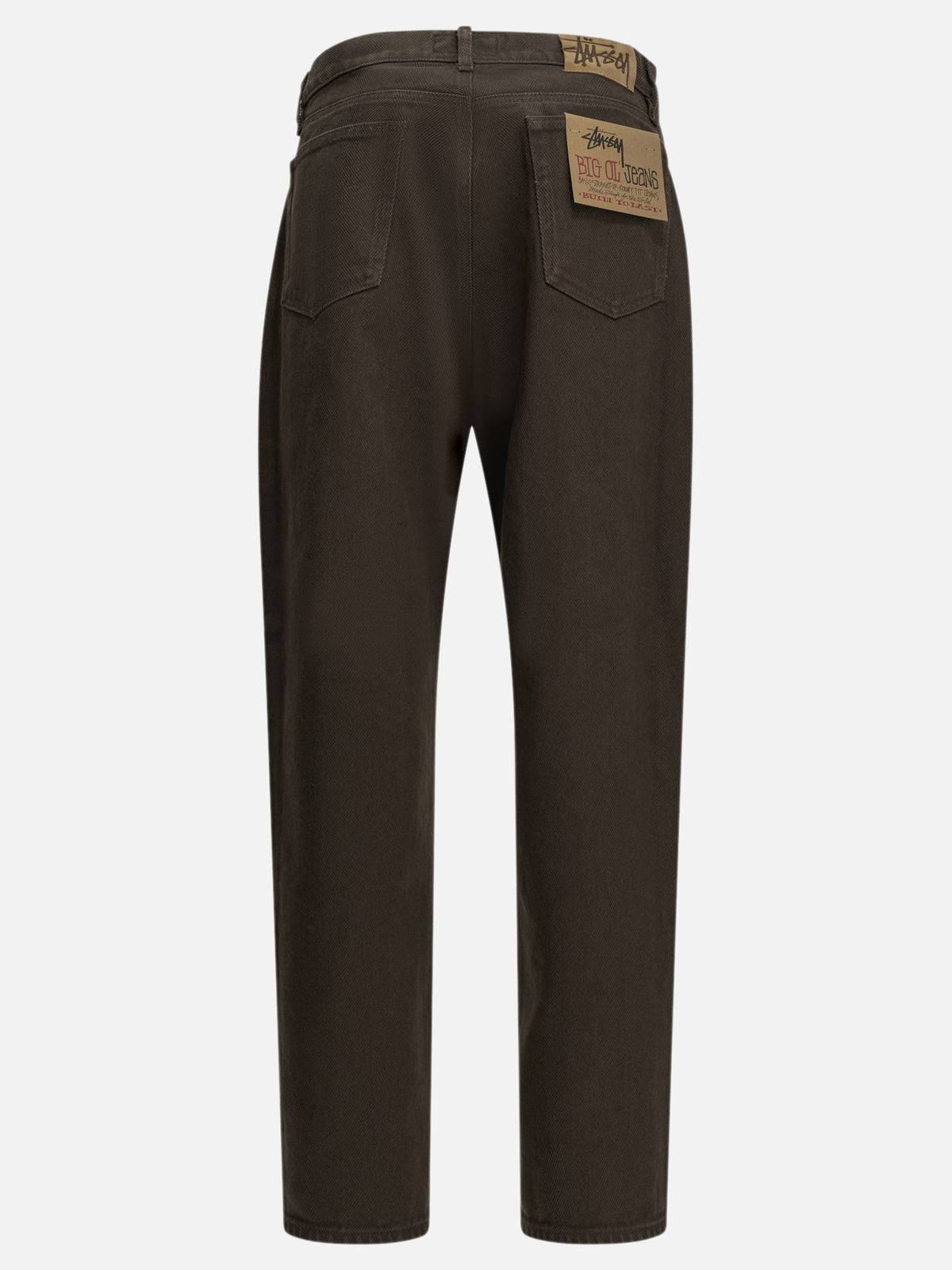 Stüssy "Big Ol'" Straight-Leg Jeans Brown - VIETTI