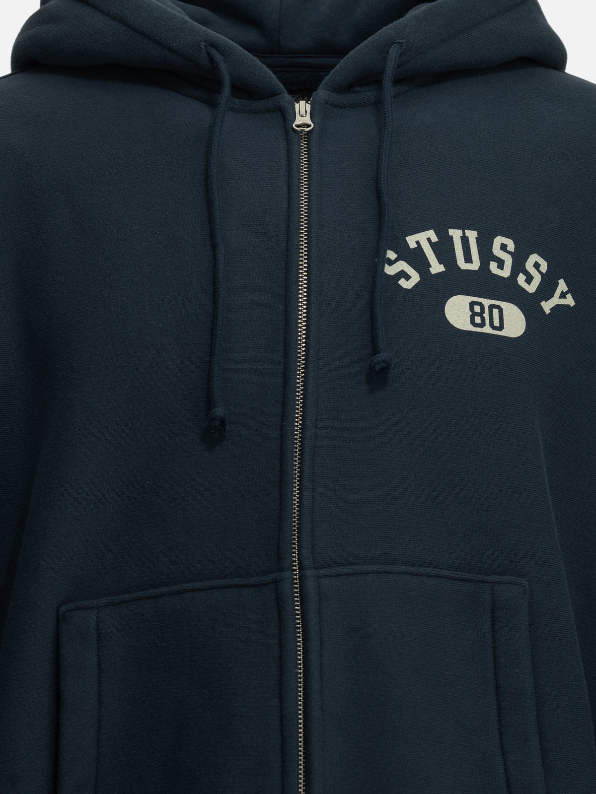 Stüssy "Varsity" Zip-Up Sweatshirt Blue - VIETTI