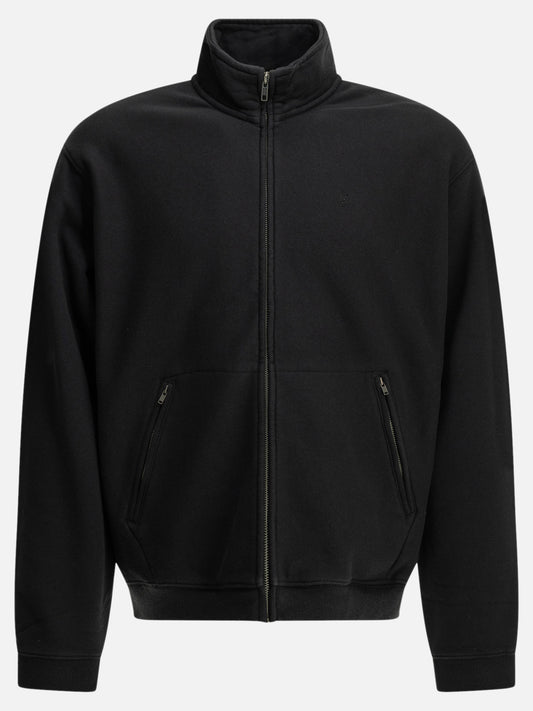 Stüssy Fleece jacket with logo Black

