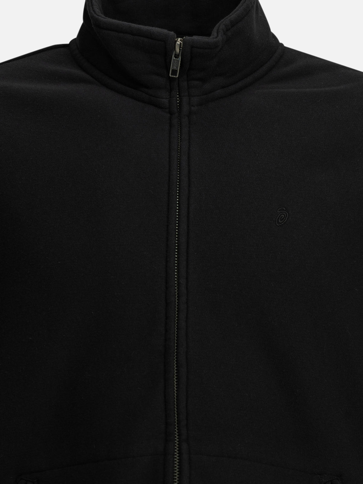 Stüssy Fleece jacket with logo Black - VIETTI