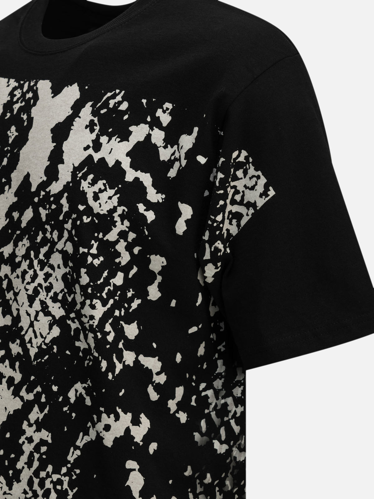 Stüssy "Snakeskin" Crew-Neck T-Shirt Black

