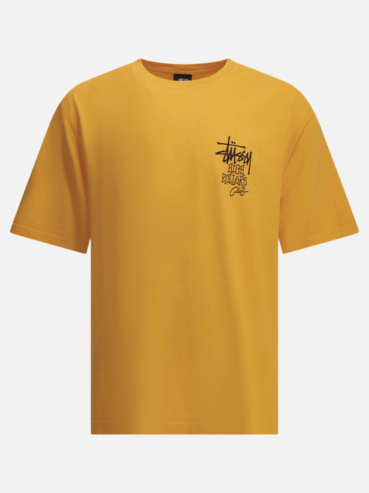Stüssy "High Rollers" Crew-Neck T-Shirt Orange


