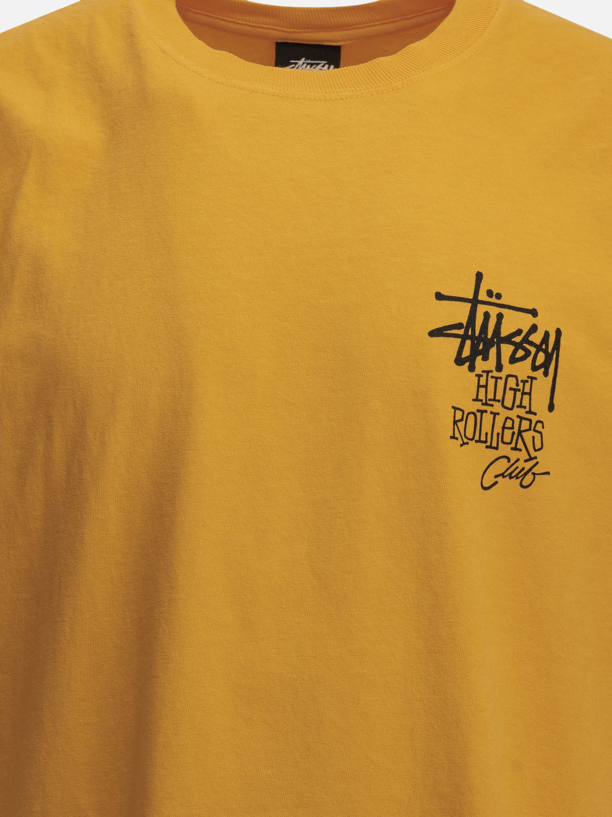 Stüssy "High Rollers" Crew-Neck T-Shirt Orange - VIETTI