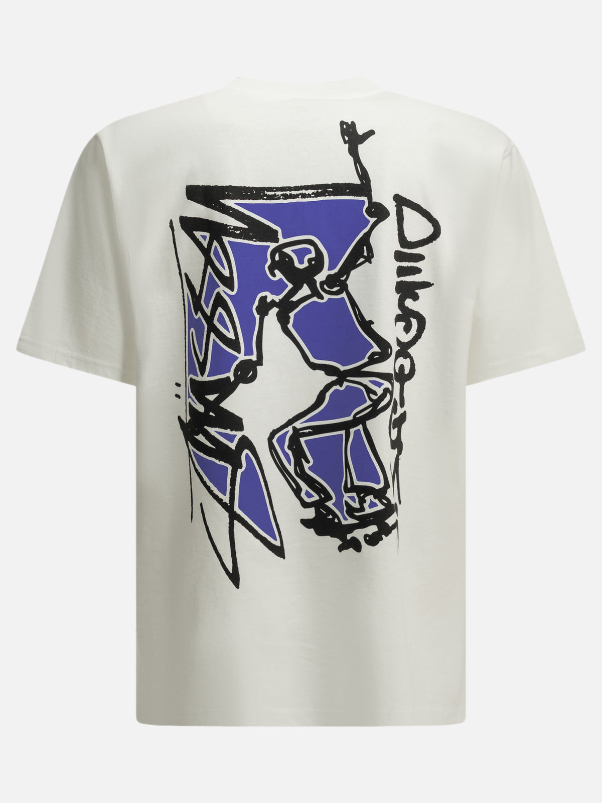 Stüssy "Sk8" Crew-Neck T-Shirt White - VIETTI