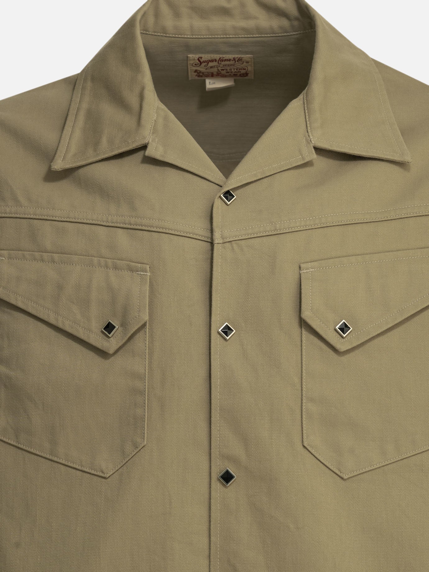 Overshirt jackets Solid colour  Beige - Sugar Cane Men | PDP | VIETTI Online Store | Zoom-Modal_3
