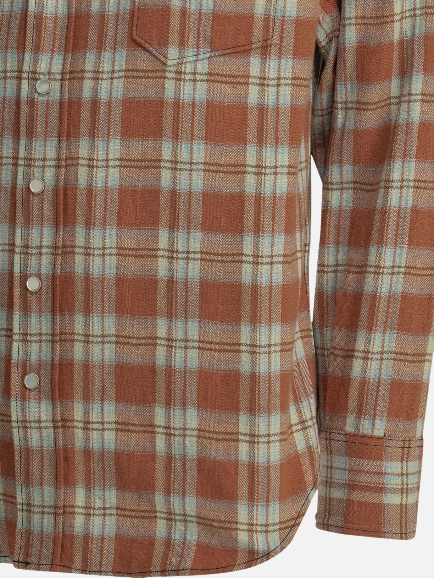 Casual shirts Plaid  Orange - Sugar Cane Men | PDP | VIETTI Online Store | Zoom-Modal_6

