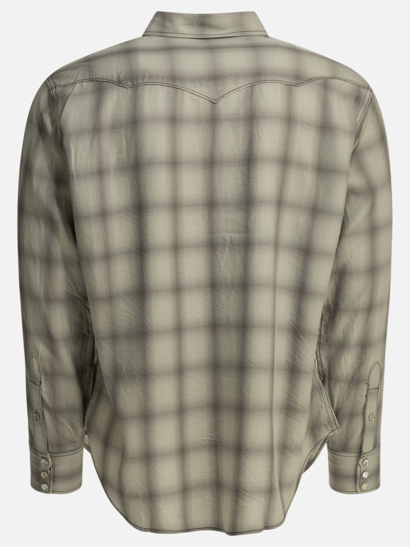 Casual shirts Plaid  Grey - Sugar Cane Men | PDP | VIETTI Online Store | Zoom-Modal_4
