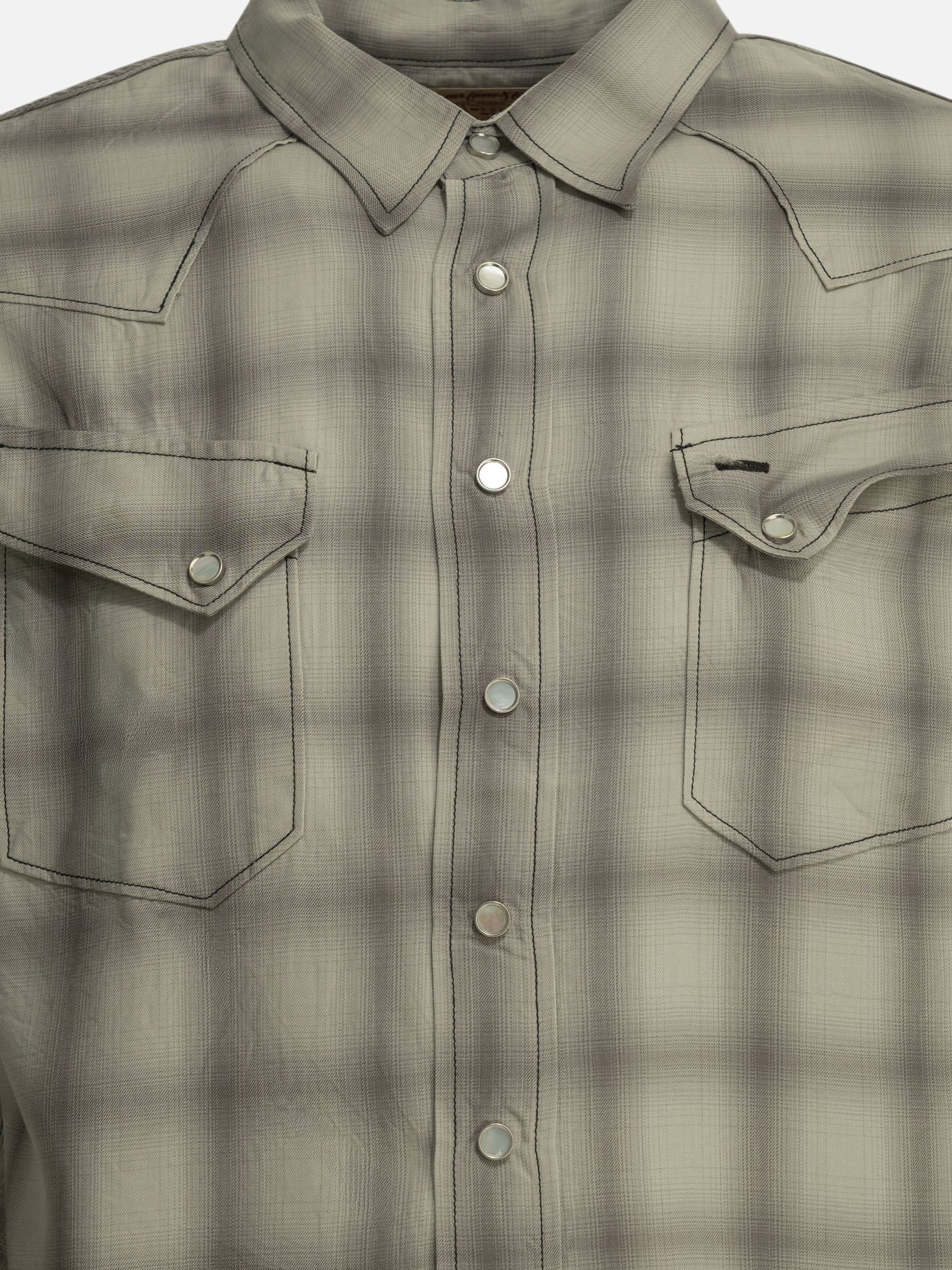 Casual shirts Plaid  Grey - Sugar Cane Men | PDP | VIETTI Online Store | Zoom-Modal_5
