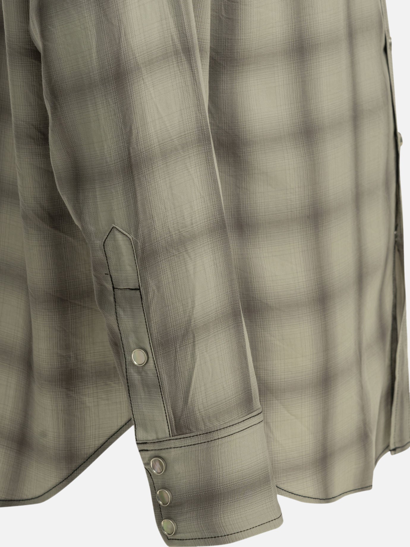 Casual shirts Plaid  Grey - Sugar Cane Men | PDP | VIETTI Online Store | thumbnail_6