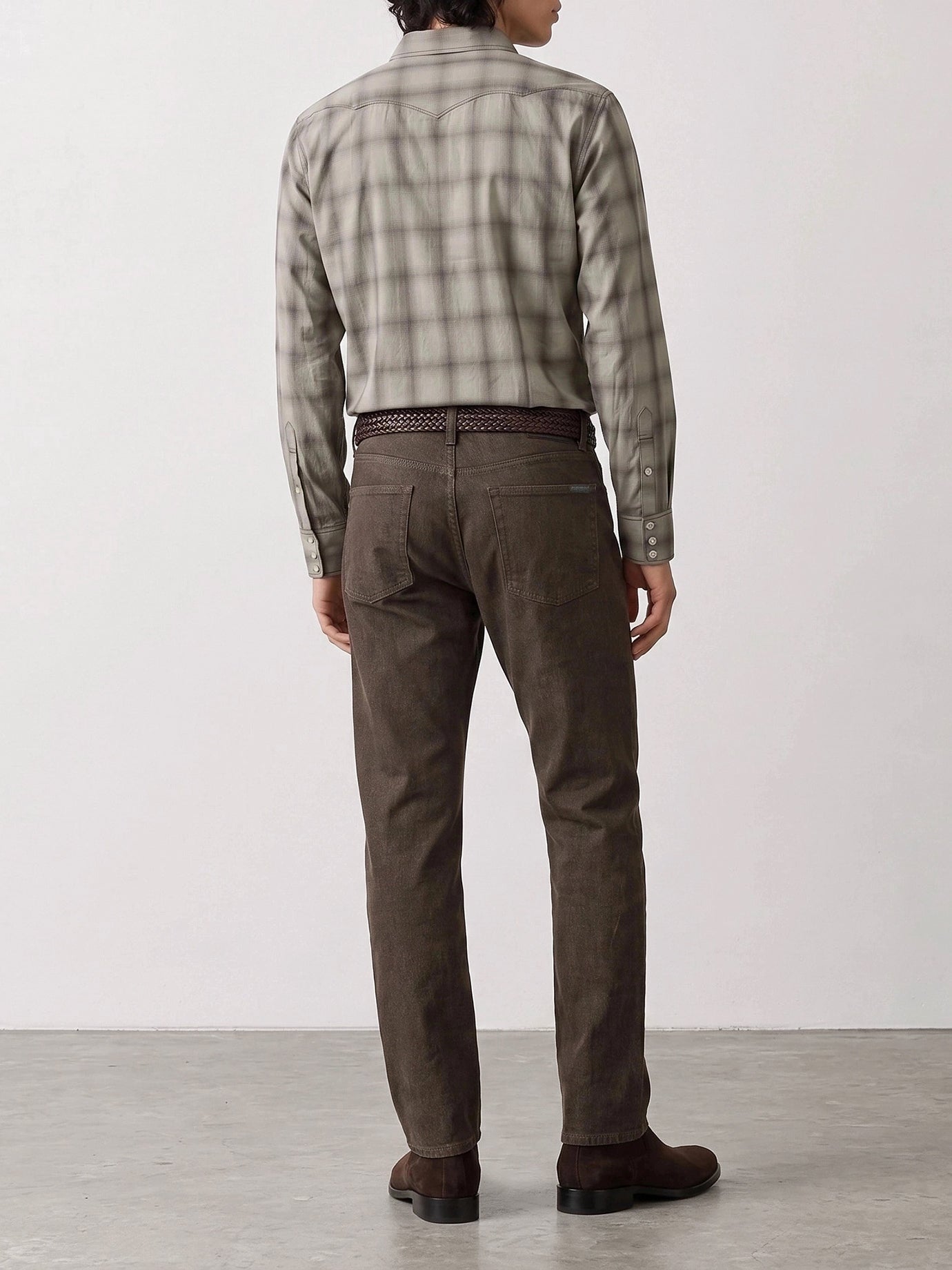 Casual shirts Plaid  Grey - Sugar Cane Men | PDP | VIETTI Online Store | thumbnail_3