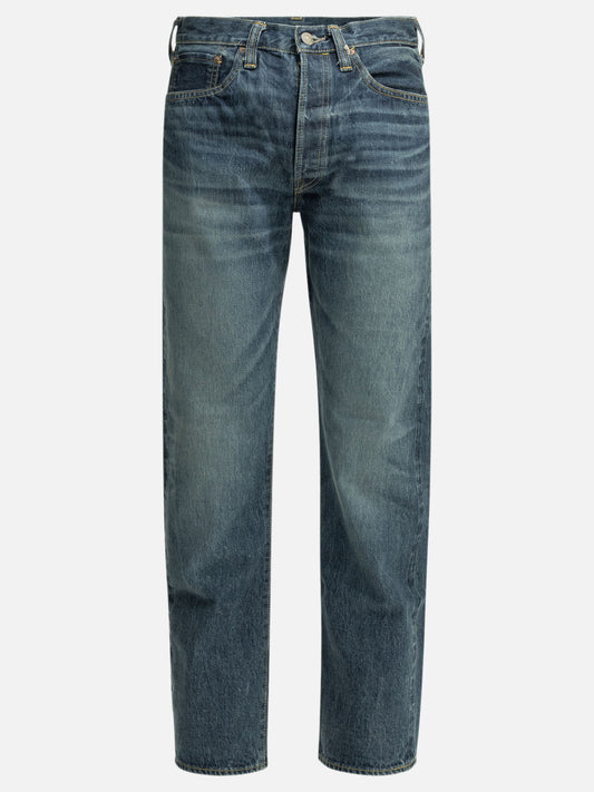 Straight-leg jeans Solid colour  Blue - Sugar Cane Men | PLP | VIETTI Online Store 

