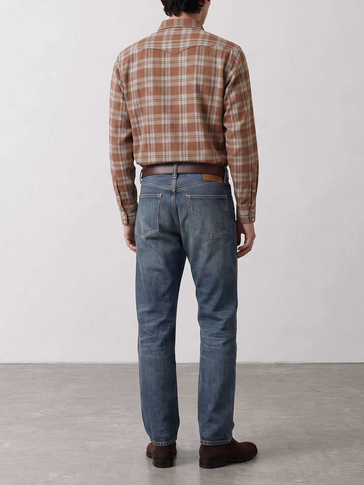 Sugar Cane "1947 Five Pocket" Straight-Leg Jeans Blue - VIETTI