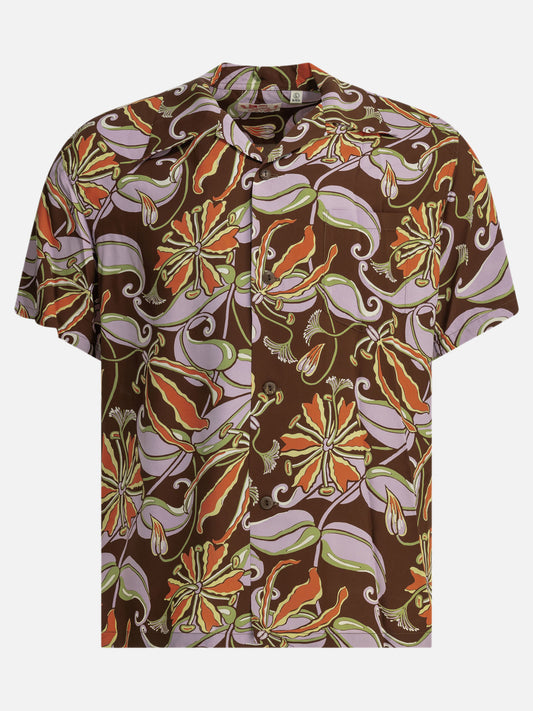 Casual shirts Floral  Brown - Sun Surf Men | PDP | VIETTI Online Store 
