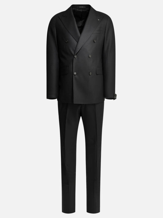 Formal suits Solid colour  Black - Tagliatore Men | PLP | VIETTI Online Store 
