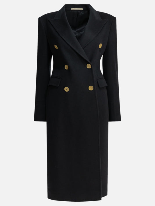 Long coats Solid colour  Blue - Tagliatore Women | PLP | VIETTI Online Store 
