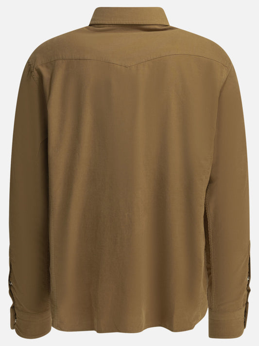 Casual shirts Solid colour  Beige - Tom Ford Men | PDP | VIETTI Online Store | 2
