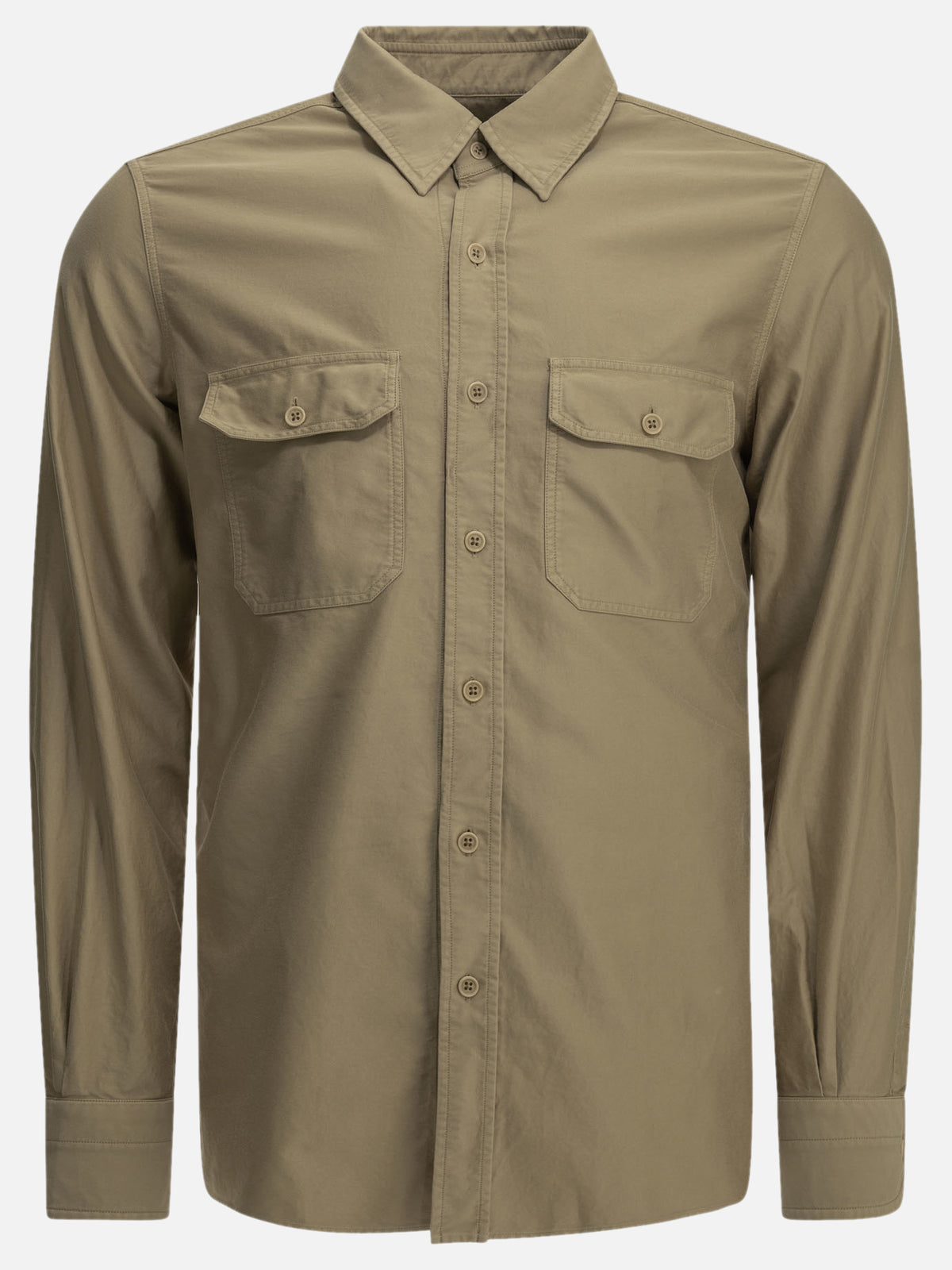 Tom Ford Camicia casual "Military" Beige - VIETTI