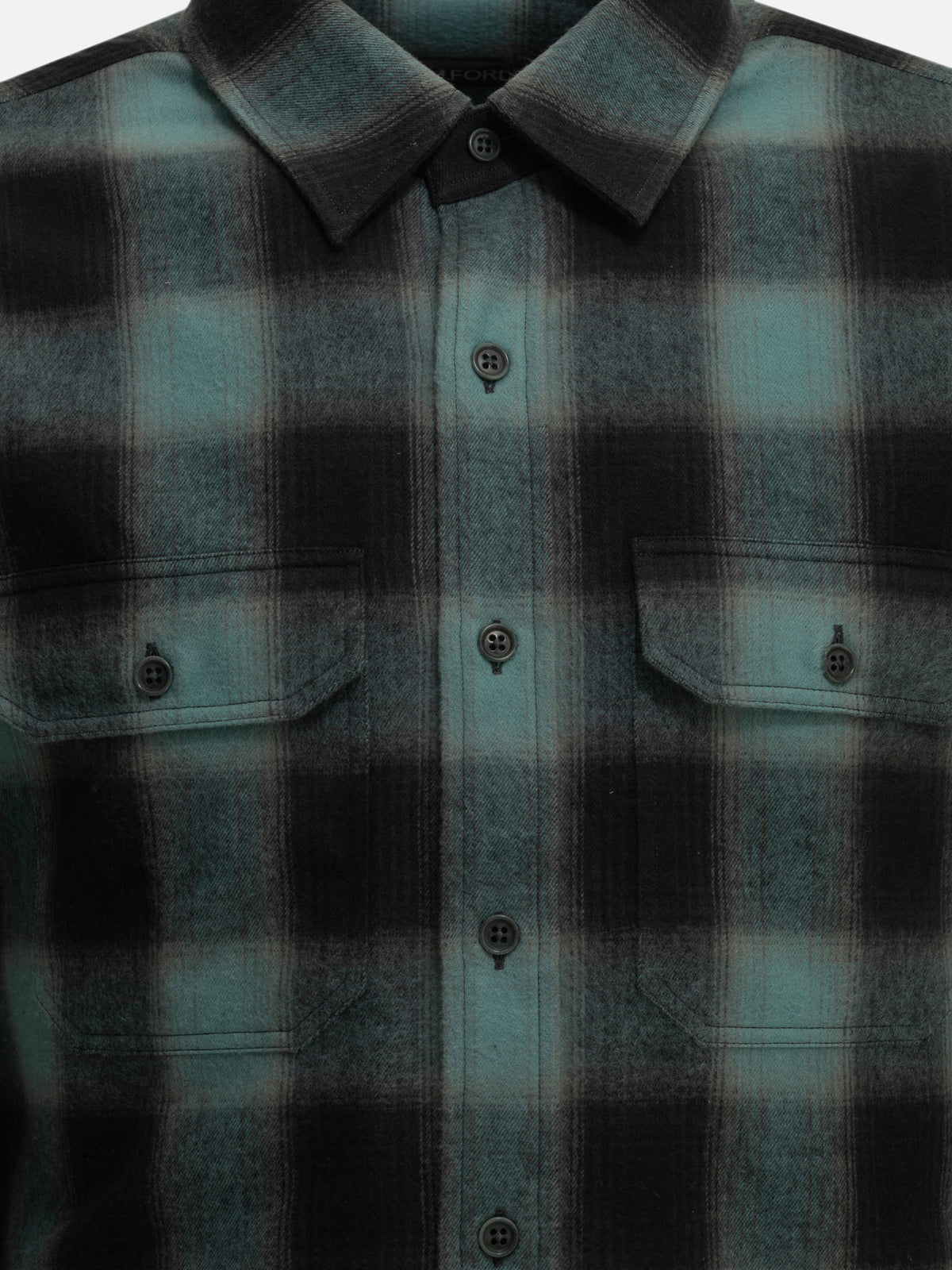 Tom Ford "Military" Casual Shirt Light blue

