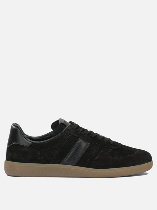 Low top sneakers 97% calf leather 3% cotton - 100% rubber  Black - Tom Ford Men | PLP | VIETTI Online Store 
