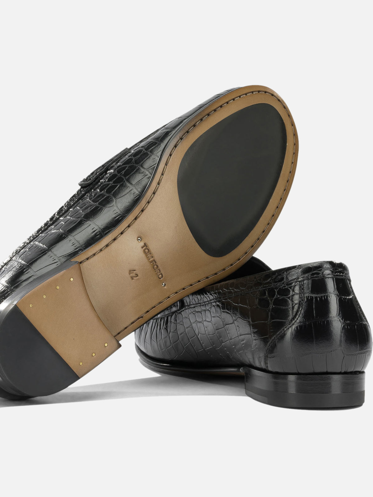 Tom Ford "Double T" Loafers Black


