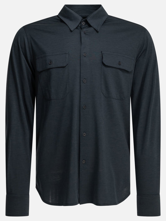 Casual shirts Solid colour  Blue - Tom Ford Men | PLP | VIETTI Online Store 
