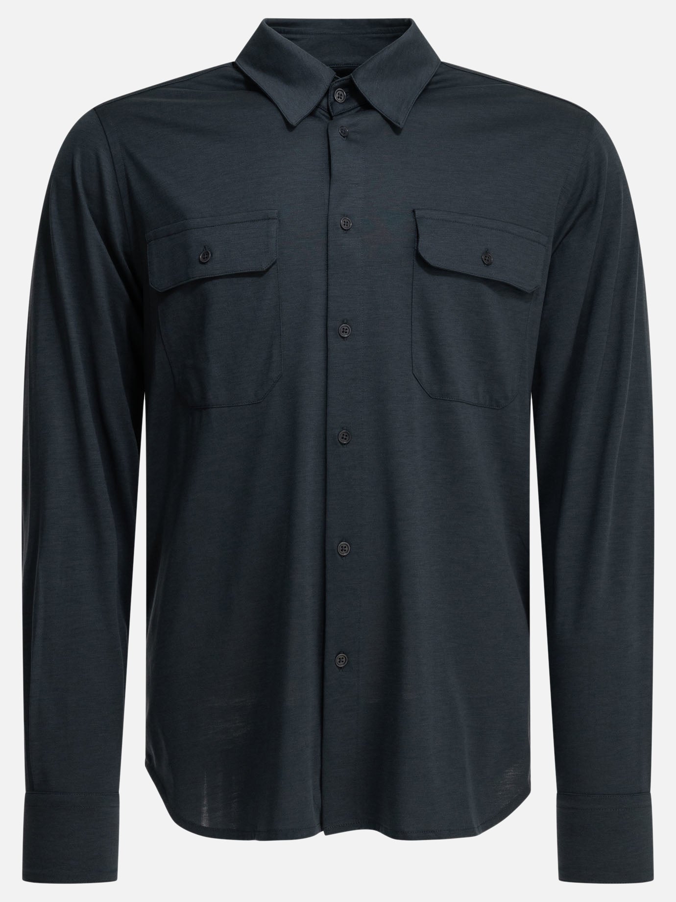 Casual shirts Solid colour  Blue - Tom Ford Men | PDP | VIETTI Online Store | thumbnail