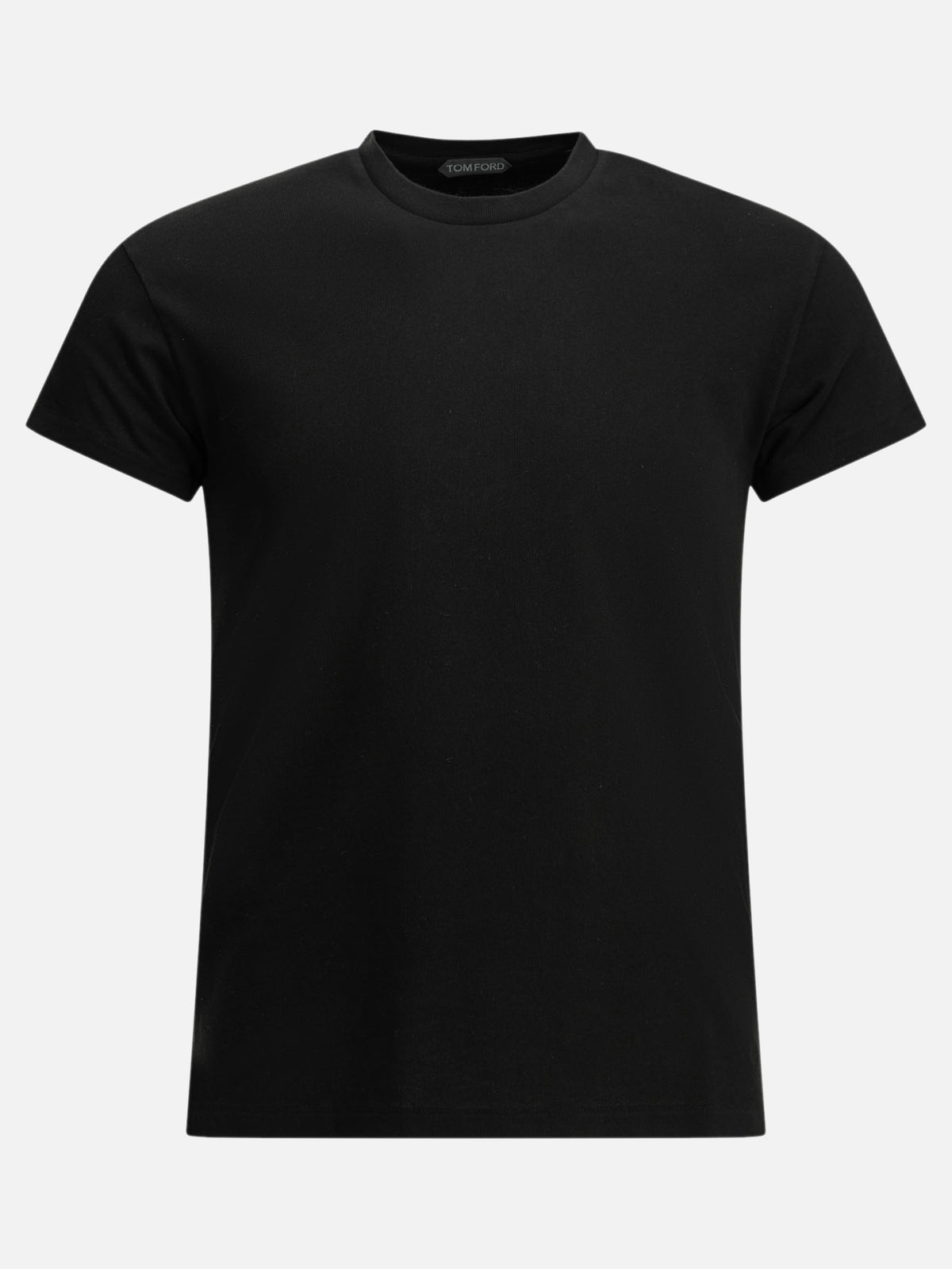 Tom Ford Cotton crew-neck T-shirt Black - VIETTI