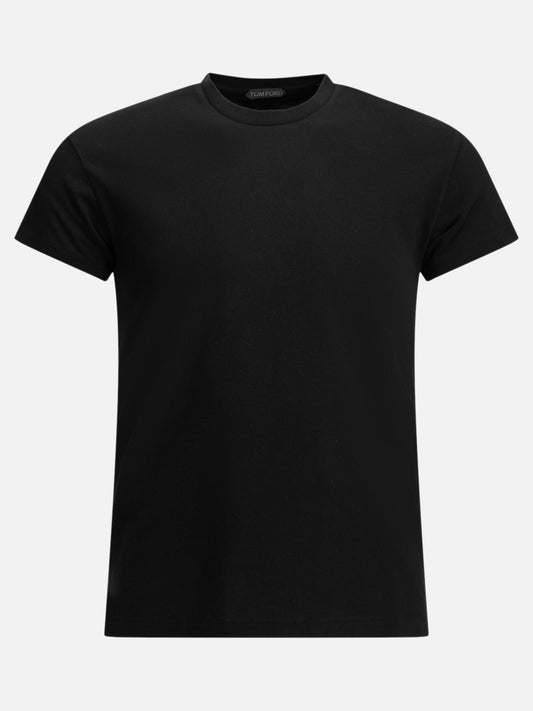 Tom Ford Cotton crew-neck T-shirt Black

