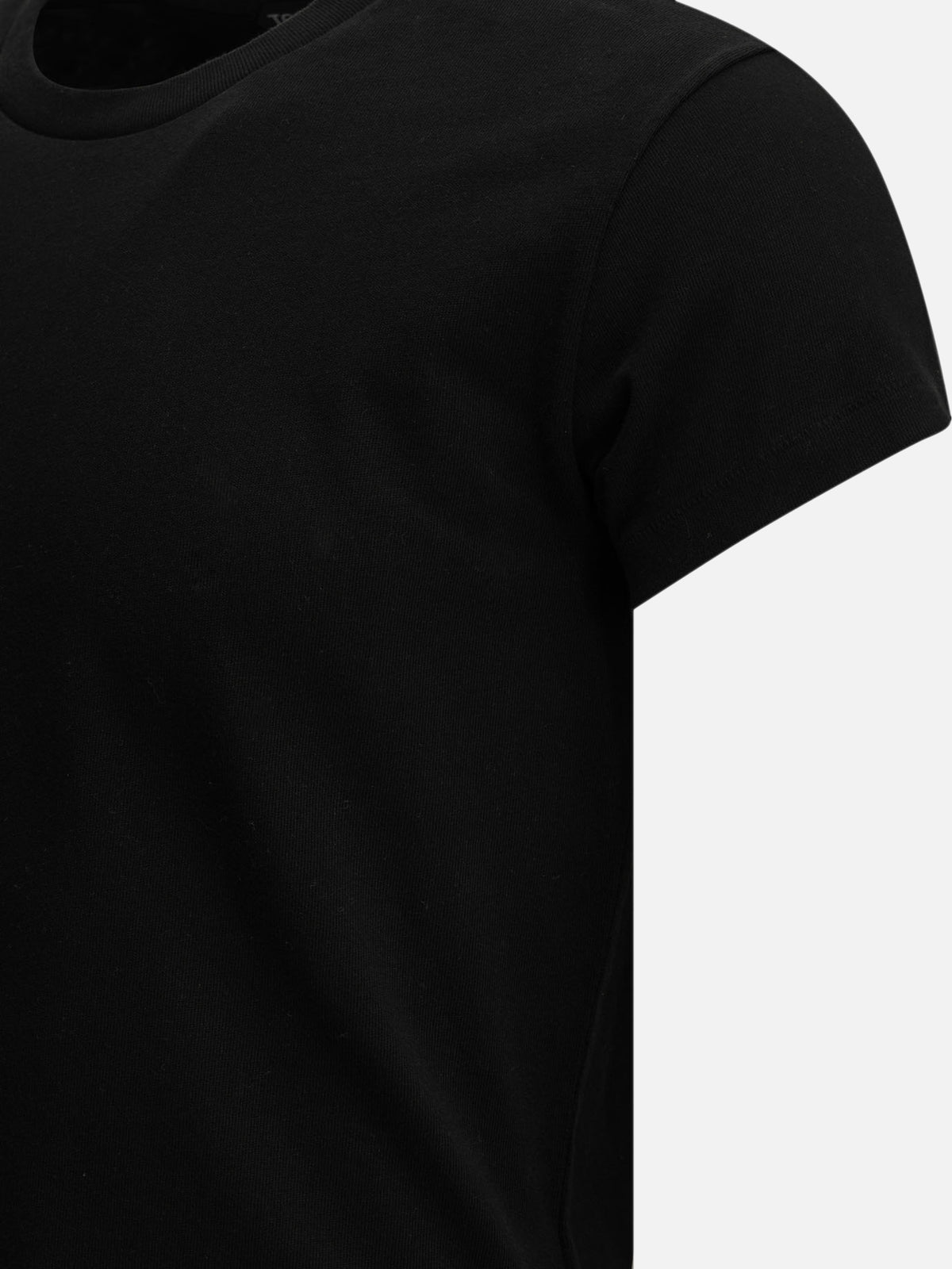 Tom Ford Cotton crew-neck T-shirt Black - VIETTI