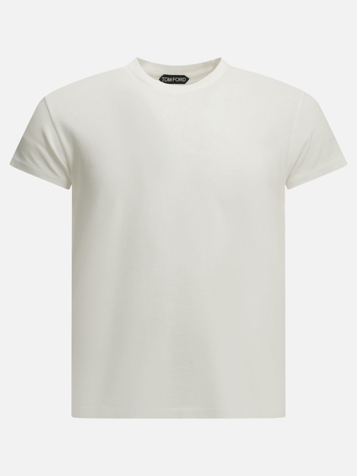 Tom Ford Cotton crew-neck T-shirt White - VIETTI