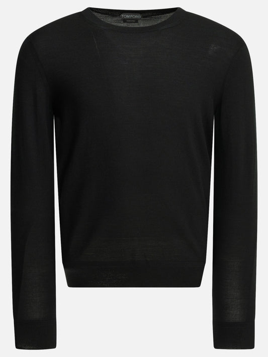 Maglioni girocollo Solid colour  Nero - Tom Ford Uomo | PLP | VIETTI Online Store 
