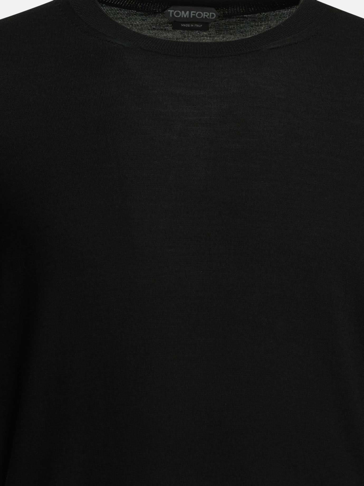 Crewneck sweaters Solid colour  Black - Tom Ford Men | PDP | VIETTI Online Store | Zoom-Modal_3
