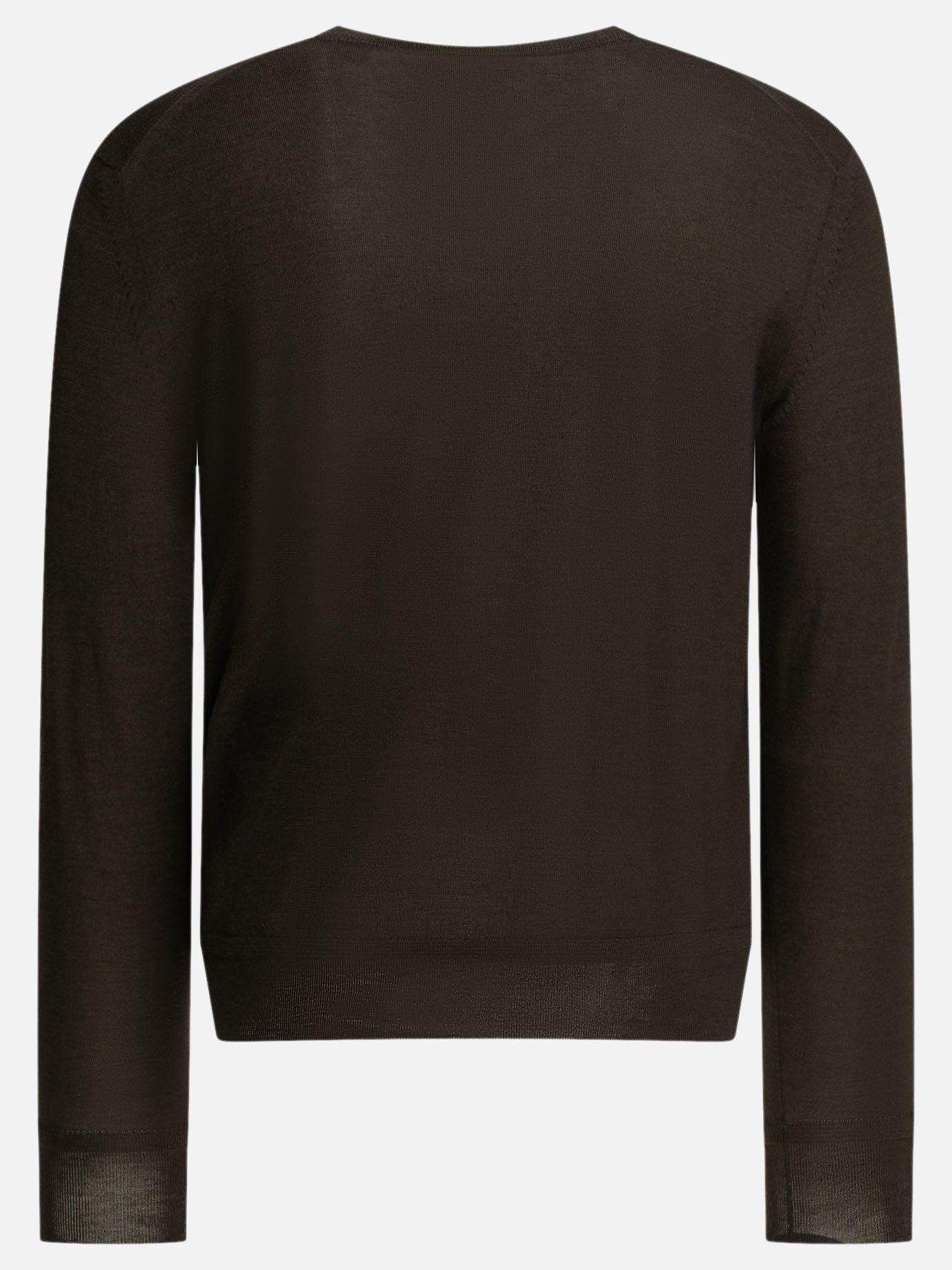 Crewneck sweaters Solid colour  Brown - Tom Ford Men | PDP | VIETTI Online Store | Zoom-Modal_4
