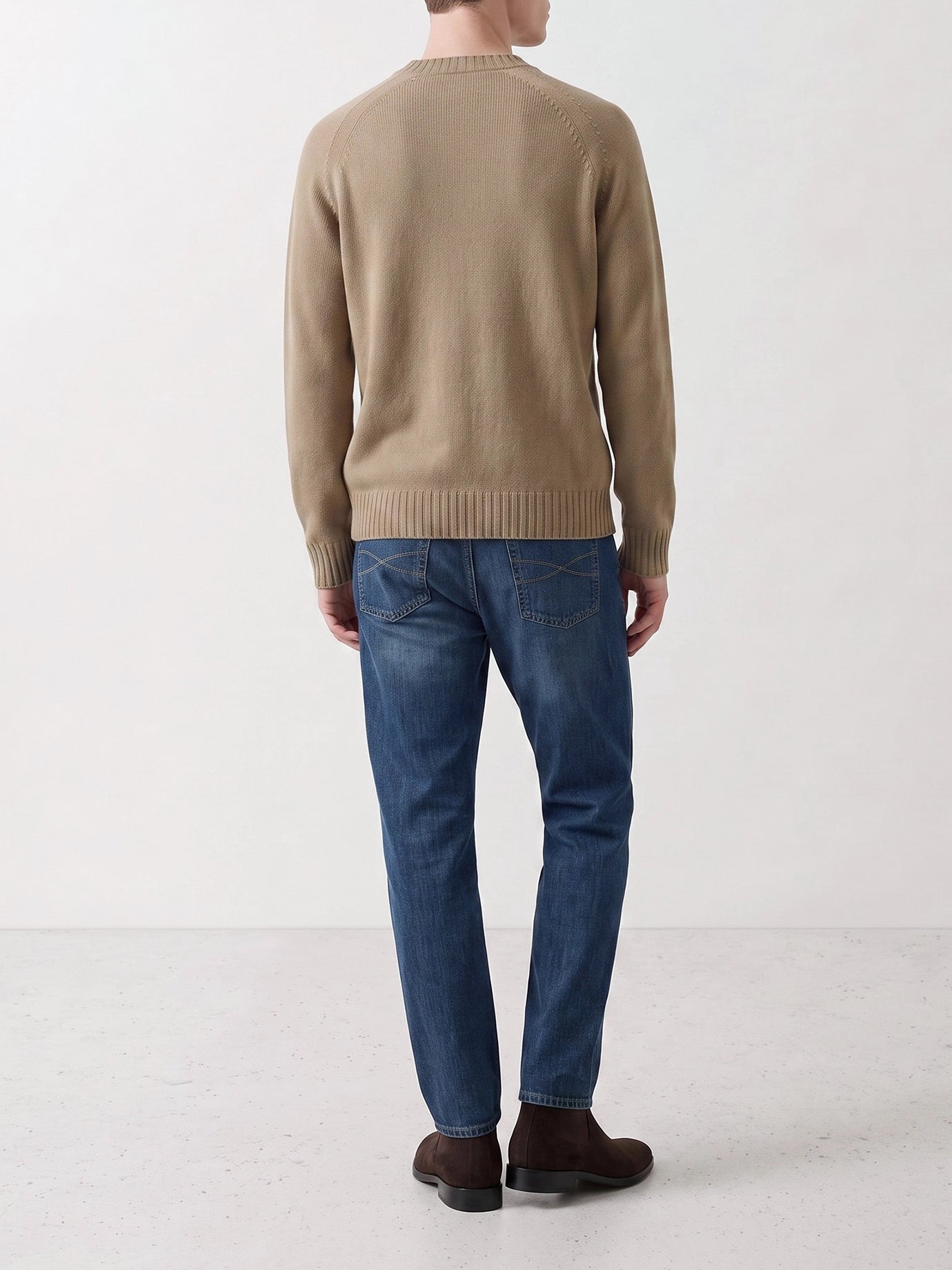 Maglioni girocollo Solid colour  Marrone - Tom Ford Uomo | PDP | VIETTI Online Store | thumbnail_3