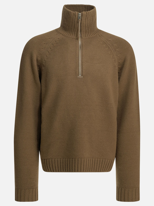 Half zip sweaters Solid colour  Brown - Tom Ford Men | PDP | VIETTI Online Store 
