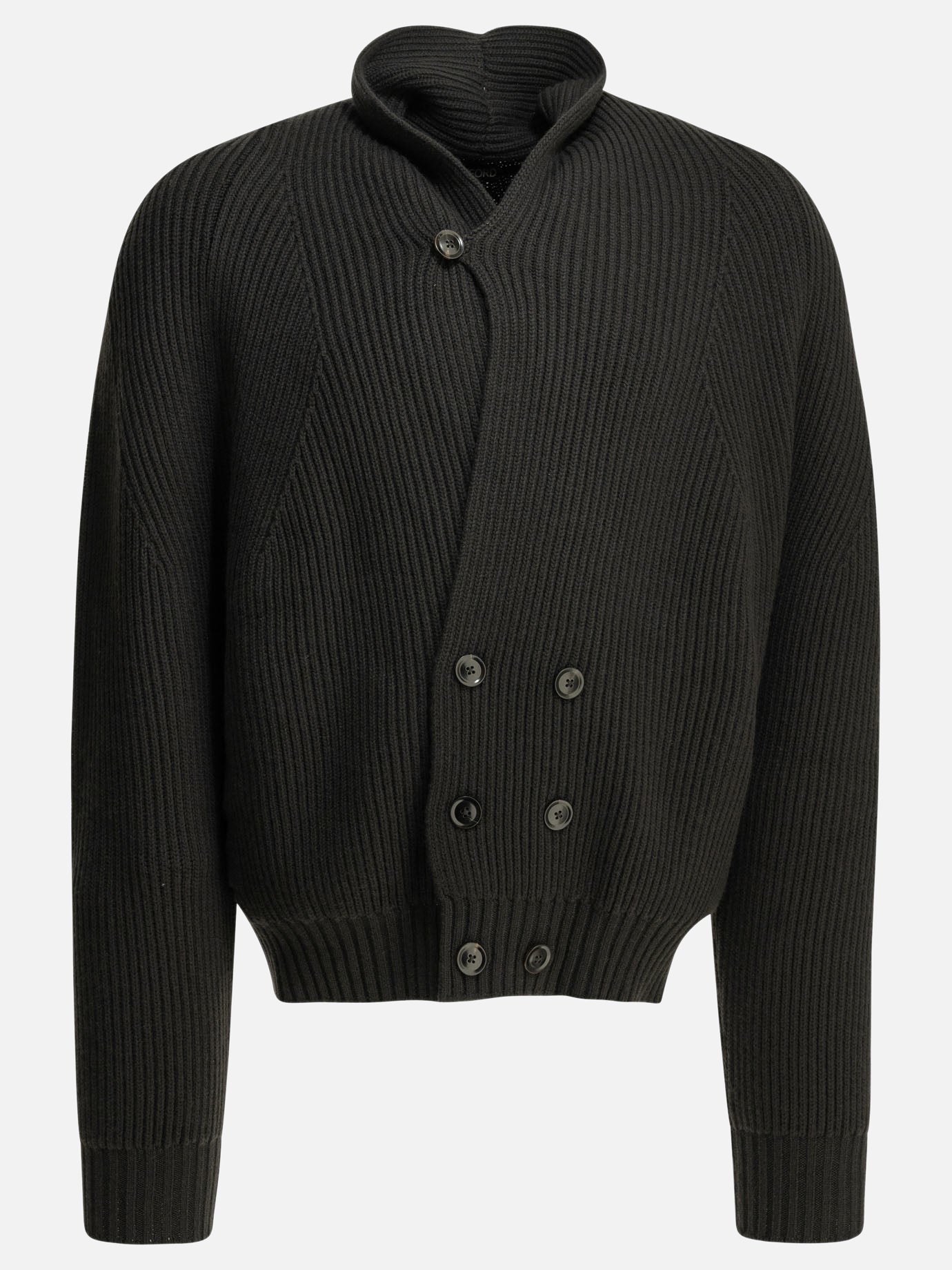 Cardigan Solid colour  Grigio - Tom Ford Uomo | PDP | VIETTI Online Store | thumbnail
